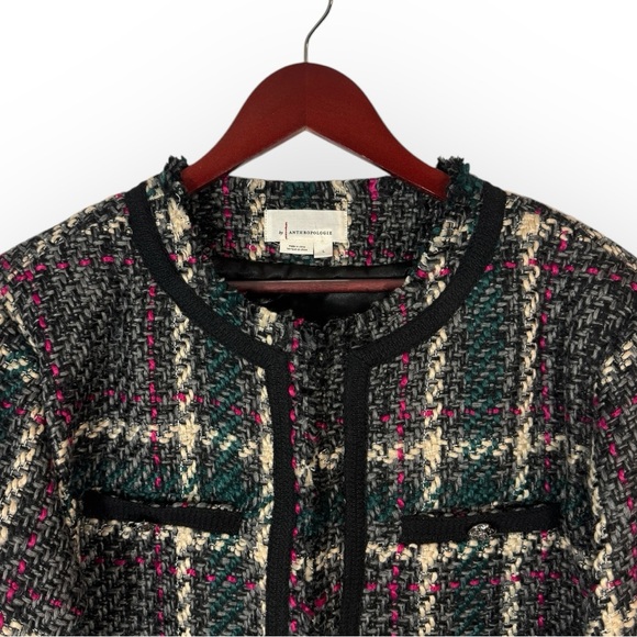 Anthropologie Tweed Jacket Large NWT - Picture 6 of 14